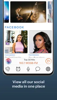 103.1 WOGB-FM android App screenshot 0